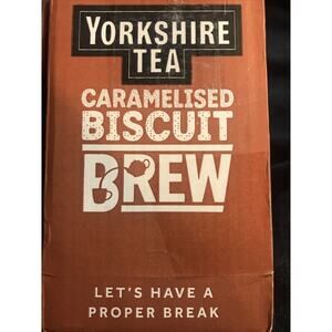 Yorkshire Tea Caramelised Biscuit Brew 40 Tea Bags (Pack of 1)